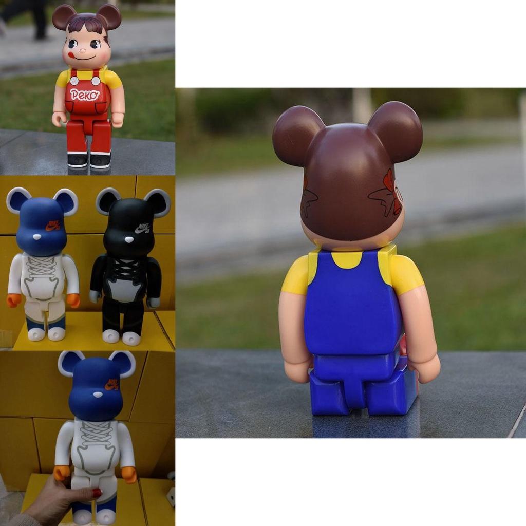Trendy Bearbrick 400% Action Figure Peko Iron Man For Unique Collection Display