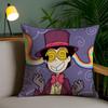 Cool Cartoon S-Superjail Pillow Case Office Sofa Dorm Chair Back Short Plush Double-Sided Printing Home Cushion Cover