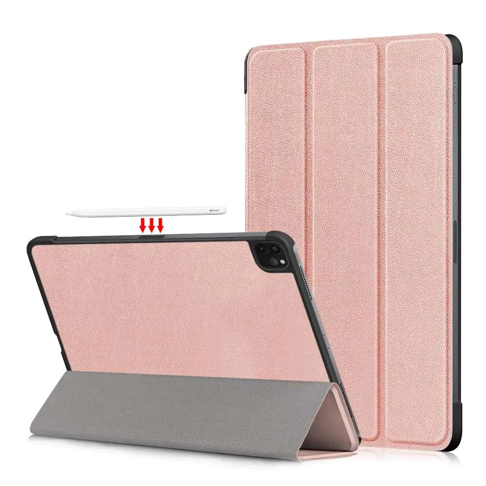 IPad Air 11 Air 13 2024 Kapak M2 Manyetik Katlanır PU Deri Sert Arka Kapak iPad Pro 11 13 2024 Tablet Kılıfı