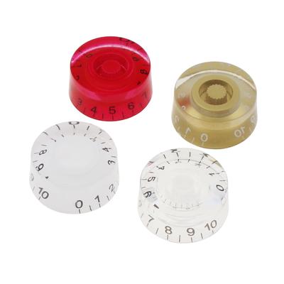 Top Hat Speed Volume Tone Control Knob Fit for LP Electric Guitars Bass, 4 Colors Guitar Replacement Volume Button