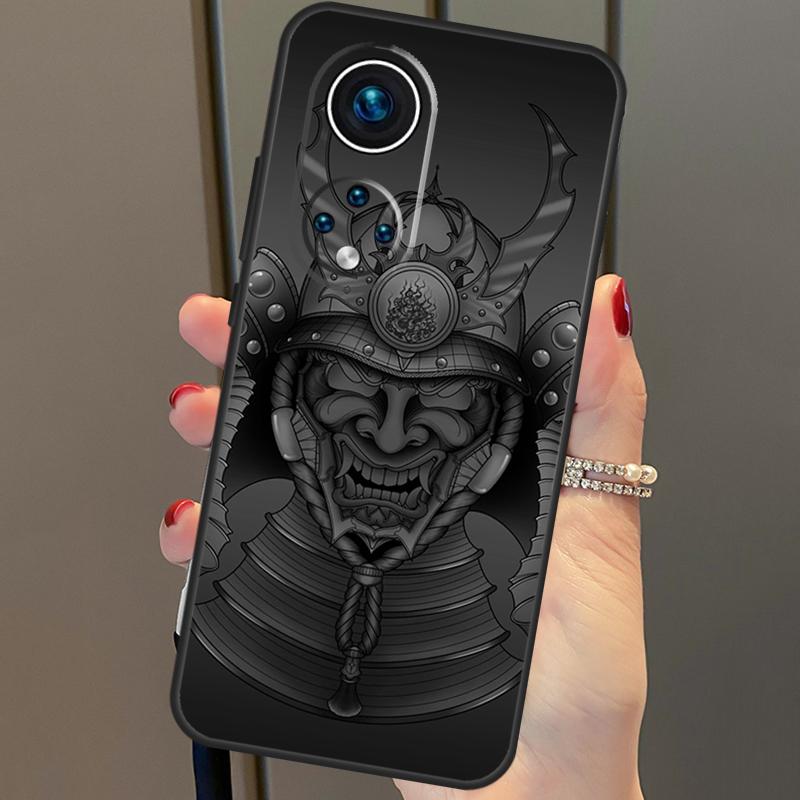 

Oni Samurai Mask Case For Honor Magic 5 Lite Magic 6 Pro X8b X9b X6a X7a X8a X9a X6 X7 X8 X9 50 70 90 Cover Honor X6