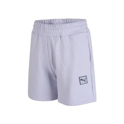 Comfortable Fashion Versatile Casual Shorts Women Shorts Light-Purple 690218-47
