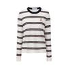 Navigare Women's Lightweight Striped Knit Sweater