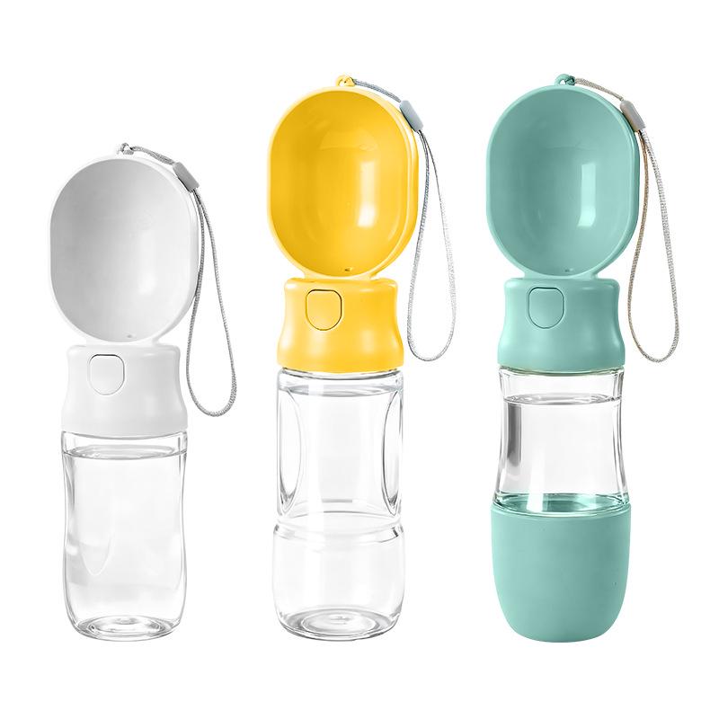 Portable Pet Companion: Leak-Proof Outdoor Water & Food Feeder for Dogs