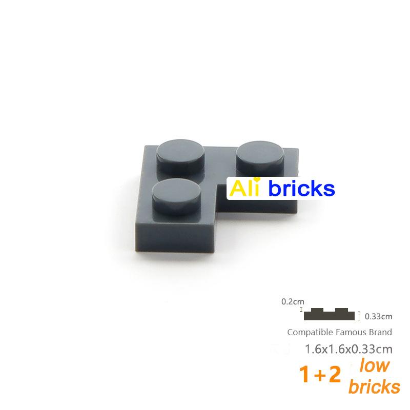 40 Stück Großhandel Zubehör Teile Platte 2x2 Ecke Idee Bausteine 2420 DIY Klassische Blöcke MOC Lernspielzeug Für Kinder