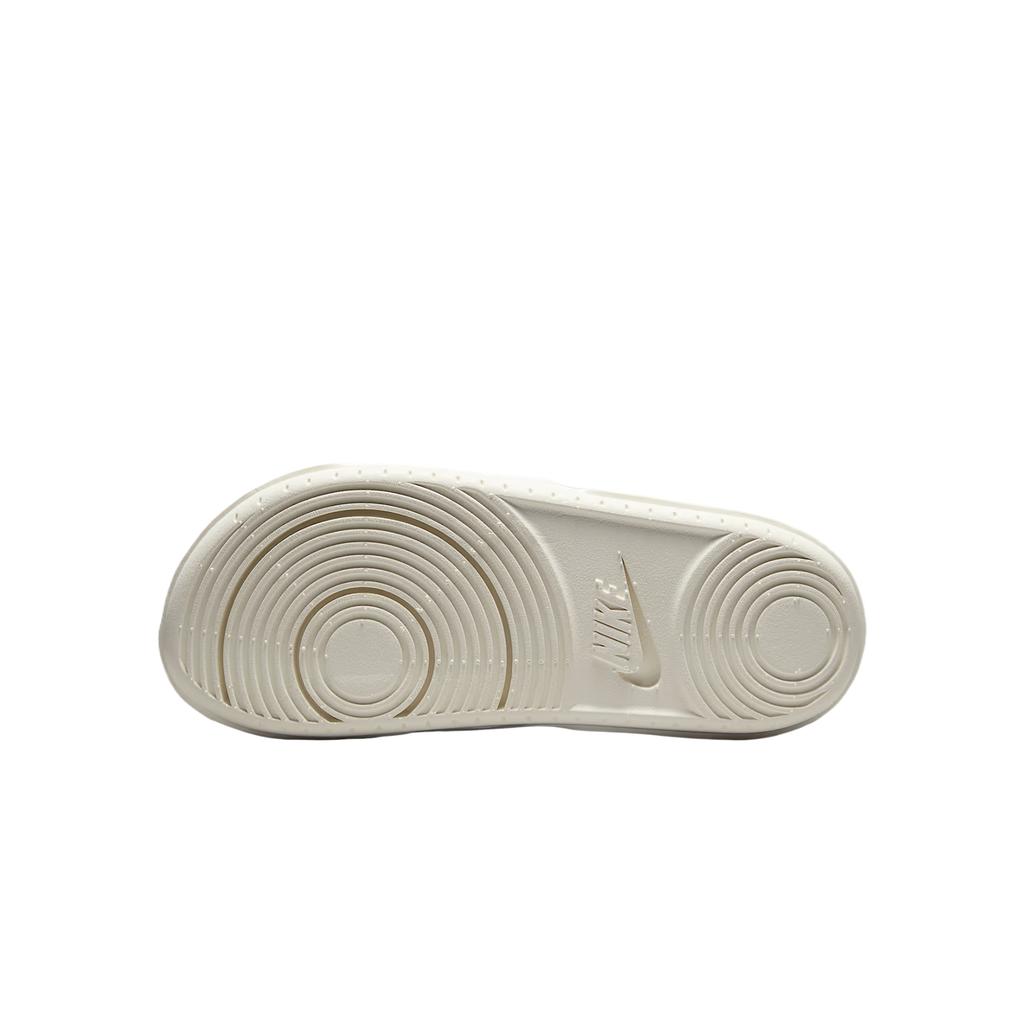 Nike Offcourt Comfortable Fashion Casual Versatile Slide Sandals Women Footwear White Metallic-Silver BQ4632-113