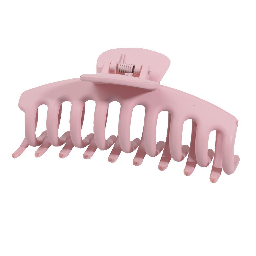 Frosted Large Acetate Hair Claw Clip - Back of Head Hair Grab Accessory