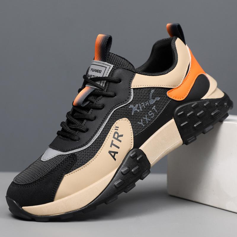 Men's Casual Sneakers Fashion Running Shoes Outdoor Mesh Breathable Comfort Soft Sole Walking Shoes Tennis Shoes Zapatillas