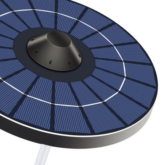 Oxygen Pump Solar Power Low Noise Ultra Silent Fountains Pond Aerator Oxygen