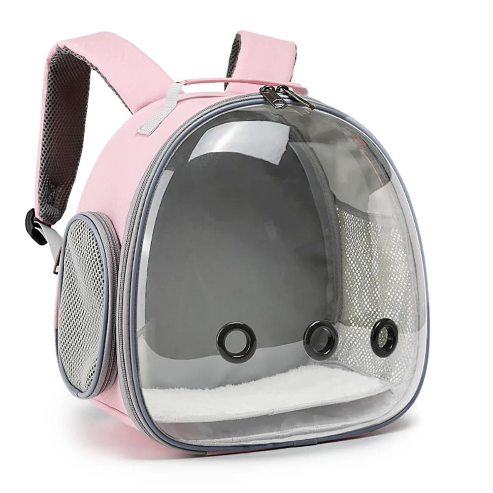 Tragbarer Reise-Kleintiertransportrucksack Atmungsaktive Haustiertasche für Meerschweinchen Vogel Kaninchen Igel Hamster Chinchilla