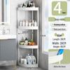 Triangular Bathroom Corner Shelf Rack for Indoor Storage