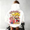 Sailor Moon Oversized Hoodie Men Women Pullover Sweatshirt Anime Print Casual Streetwear Cosplay Jacket Spring Autumn Y2k Tops