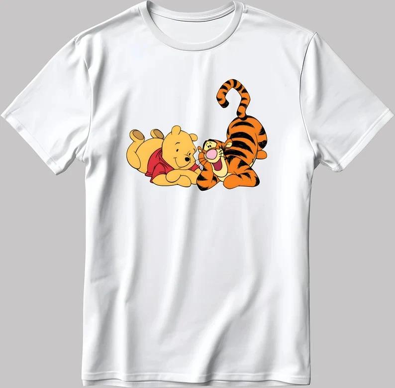 Winne The Pooh Tigger White TShirt S