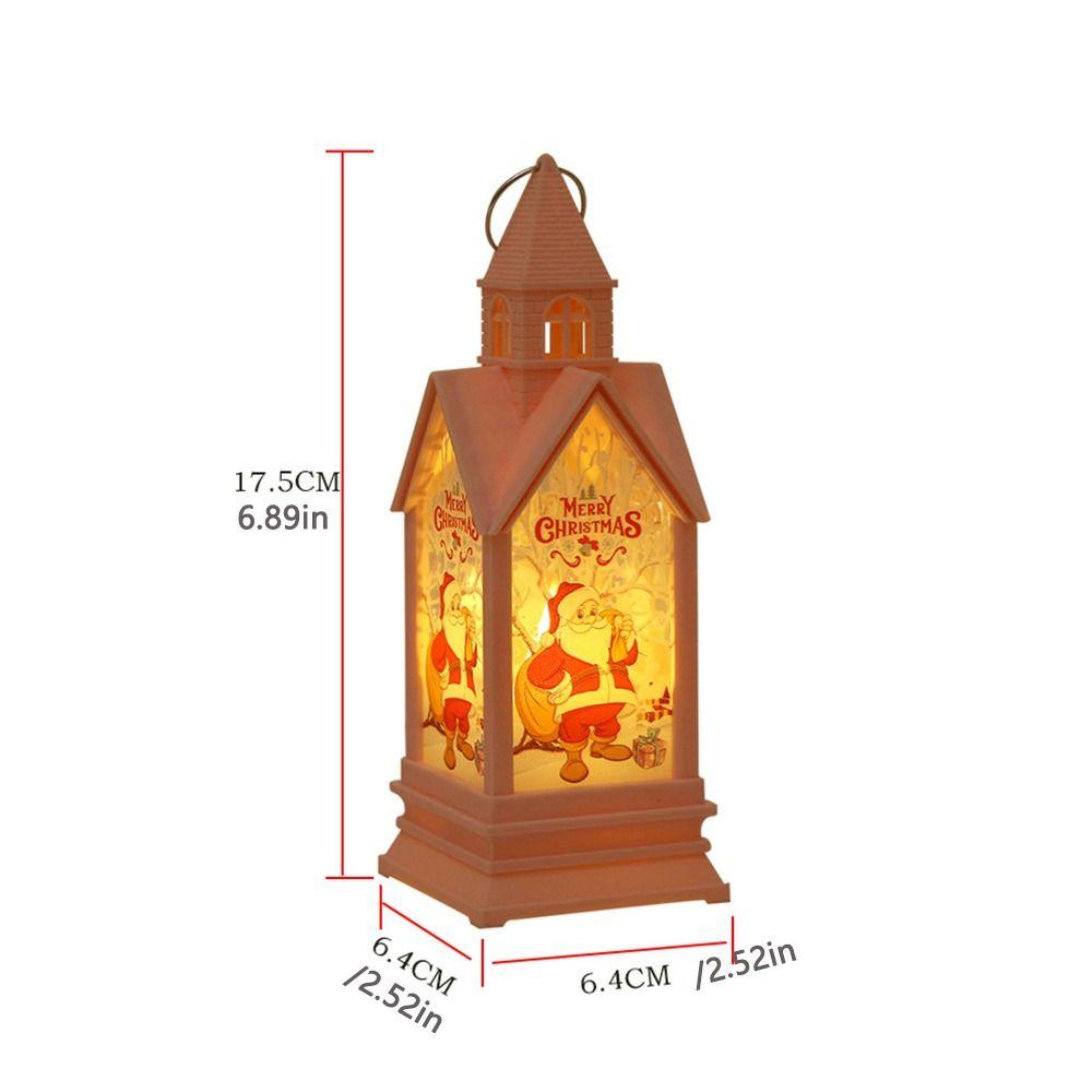 Christmas tree Christmas Santa Lantern LED Snowman Hanging Lanterns Christmas Wind Lantern Home