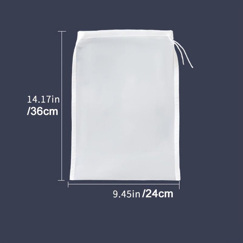 Food Grade Soy Milk Wine Nylon Filter Bag Net 100 Mesh Tea Beer Coffee Oil Reusable Filter Fabric Bags Kitchen Filter Fabric Bag