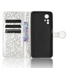 For Xiaomi Redmi Note 12S 4G Dot Imprinted Phone Stand Cover PU Leather Wallet Phone Case