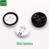 12.5mm Pearlescent Knit Shirt Buttons for Men's and Women's Short Sleeve Collars