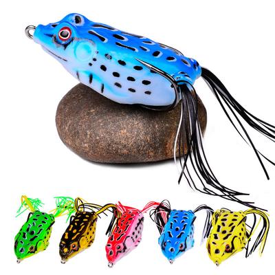 Frog Lures Artificial Soft Bait 5g 4.3cm Realistic Frog Fishing Lures Fishing Tackle For Freshwater Saltwater