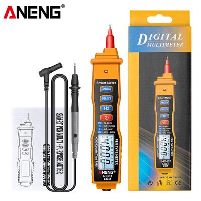 ANENG Digital Pen Multimeter NCV AC/DC Voltmeter Ohmmeter Resistance Capacitance Frequanecy Live