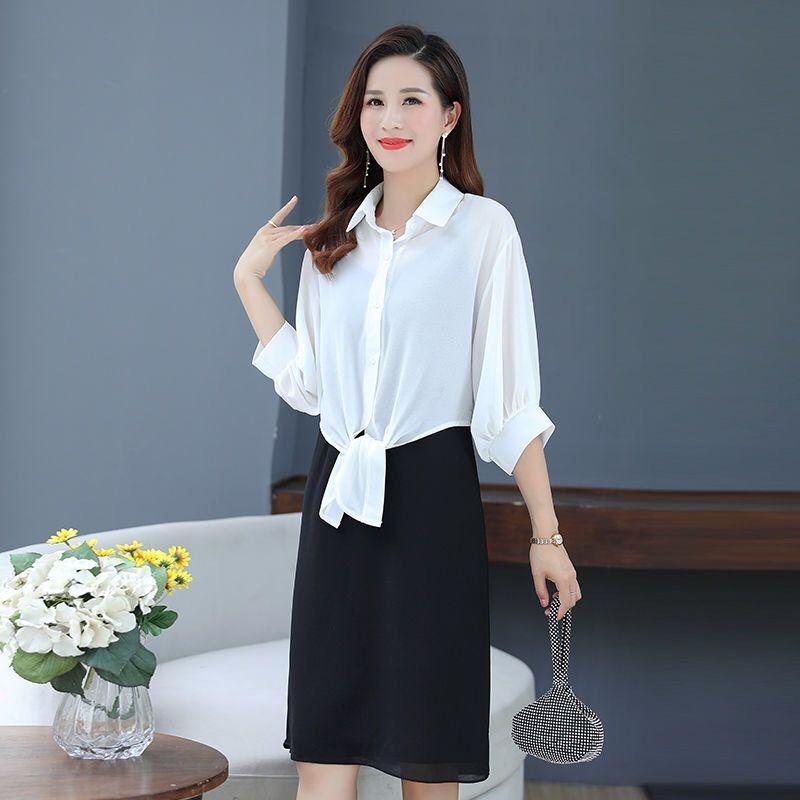 Large Size Female Chiffon Shirt Outside Cardigan Summer Bow Sunscreen Clothes Air Conditioning Shirt Small Shawl Top