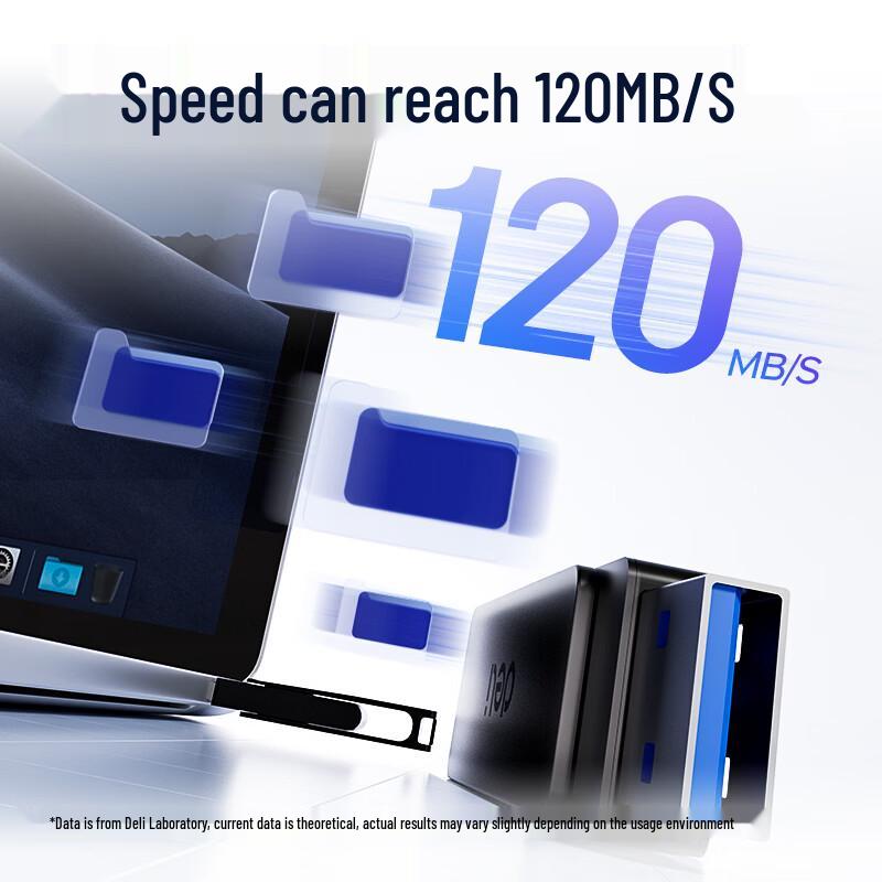 Deli LS330 USB3.2 High-Speed Metal USB Flash Drive