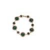 Silver Needle Geometric Rhinestone Necklace & Earrings Set
