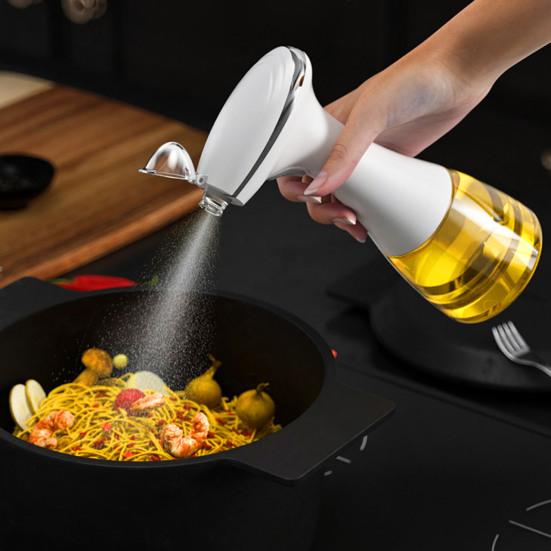 Electric Oil Sprayer 350ml Kitchen Atomized Oil Spray Bottle Rechargeable Oil Dispenser Portable Oil Mist Sprayer for Baking