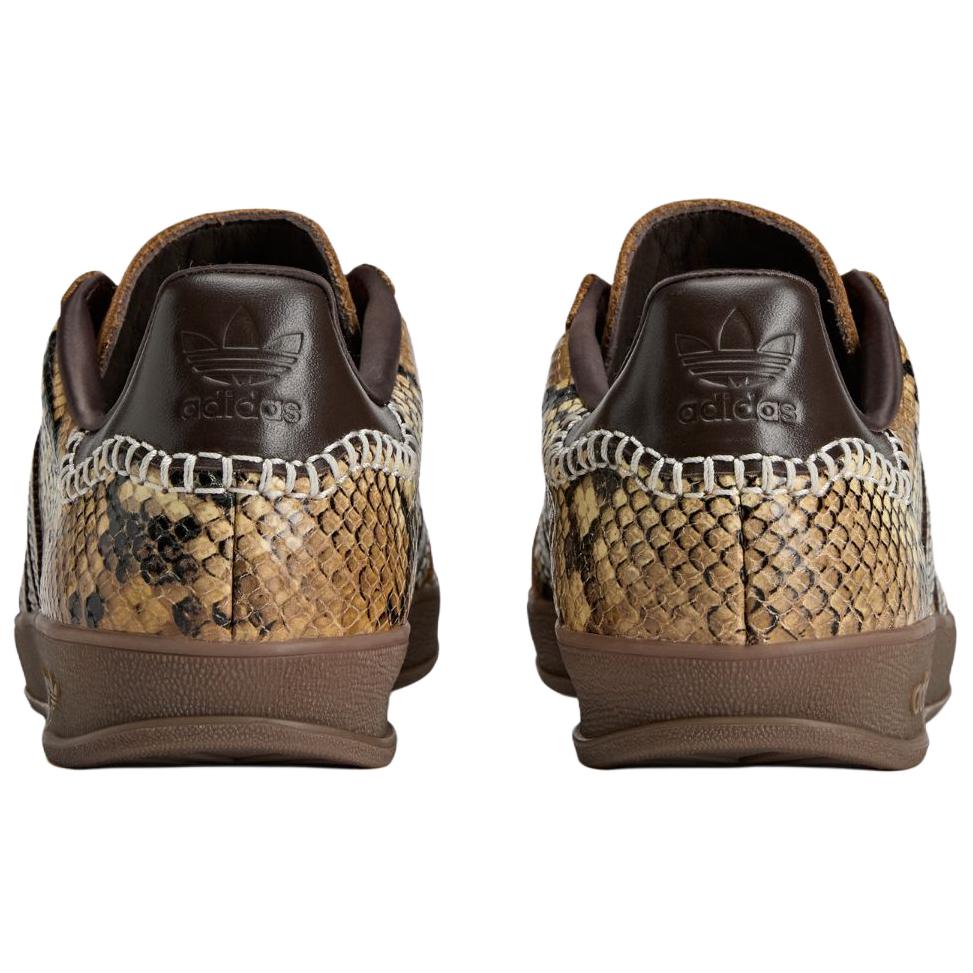 Adidași Unisex Wales Bonner x adidas Gazelle Snake Dusty Rust Maro Wonder-White Core-Burgundy KK3641