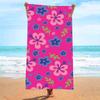 Ultra Absorbent Microfiber Beach Towel With Sea Turtle Print Quick Dry Large Size 70x140cm Pool Vacation Travel