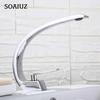 Badezimmer Wasserhahn Roségold Weiß Badezimmer Waschbecken Wasserhahn Wassermischer Spültischarmatur Deck montiert schwarzer Wasserhahn
