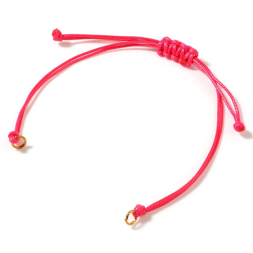 5PCs Multicolor Rope Lucky knots Bracelets Polyester Handmade Bangles Braiding Braided Bracelets Accessories Findings Adjustable