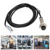 4 Set Inductive Proximity Switch 12mm Probe NPN 3 Wire NO Contact 4mm Detection Approach Sensor 6‑36