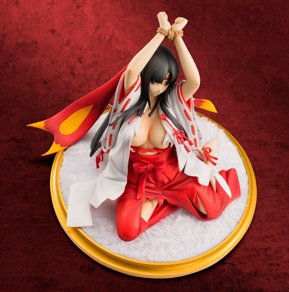 Queen's Blade Rebellion Sword Saint Shrine Maiden Tomoe Excellent Model Limited 1/8 Scale Painted Complete Figure