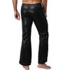 Herren Nachtclub BühnenkostümeMetallic Hose Herren Pailletten 80er Party Disco Glitzer Lange Tanzhose