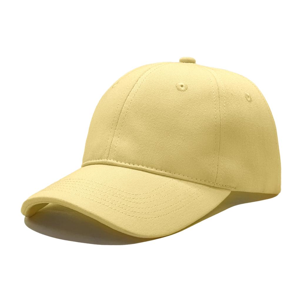 Solid Baseball Cap Men's Women's Casual Simple Snpaback Cotton Hats Sun Protection Visor Hat