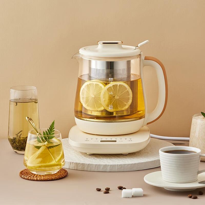 220V Home Office Health Pot Household Multi-functional Tea Maker 304 Stainless Steel Strainer Flower Teapot