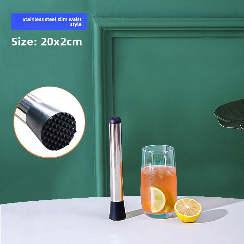 

Нержавеющая сталь Ледокол для колки эскимо, Лимонный молоток, Инструмент для приготовления лимонного чая ручной работы, Бытовой молоток для колки льда Slim waist style [20cm]