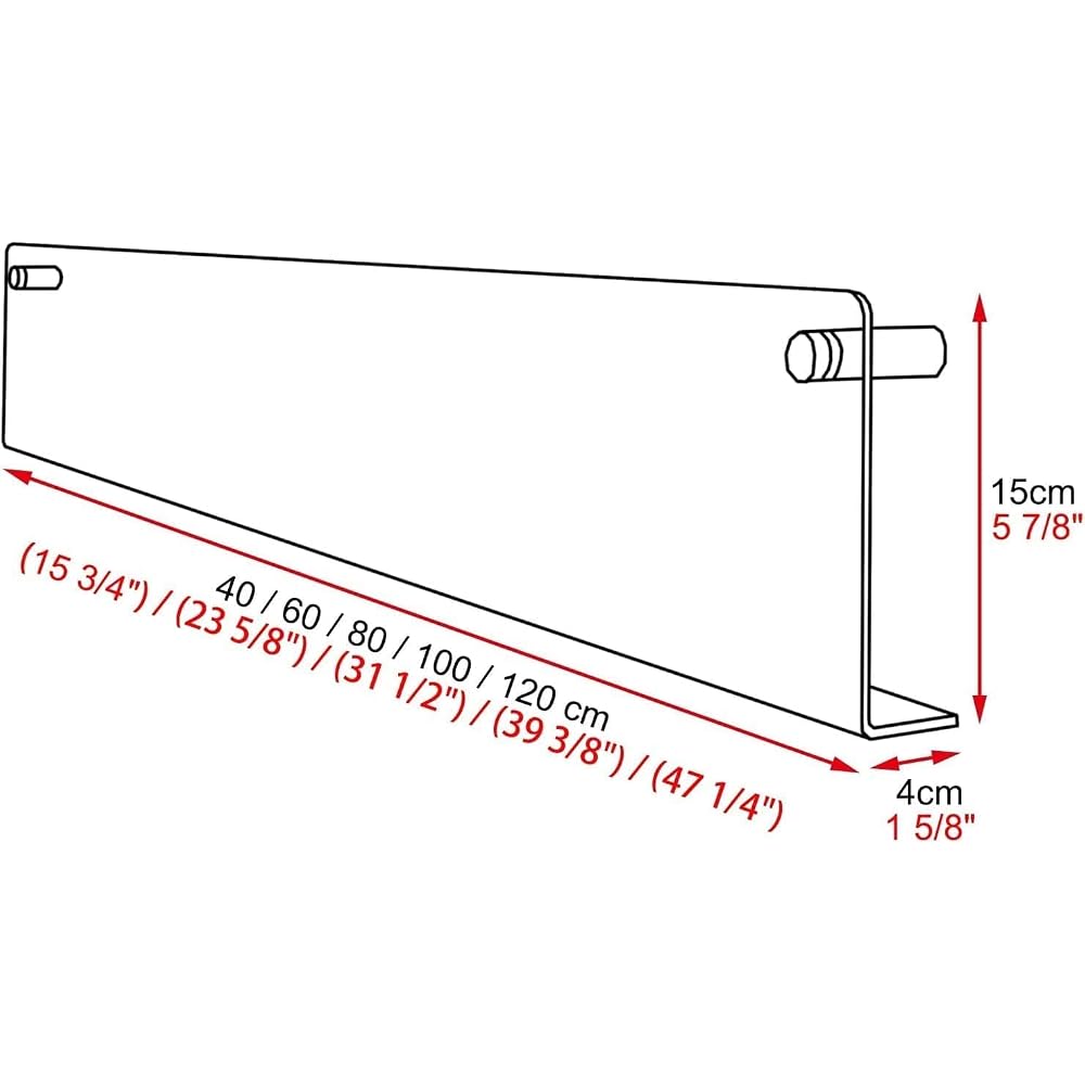 1pc [Clear Acrylic, No Wall Damage] Wall-Mounted Magazine Rack, Rental-Friendly | Magazine, Picture