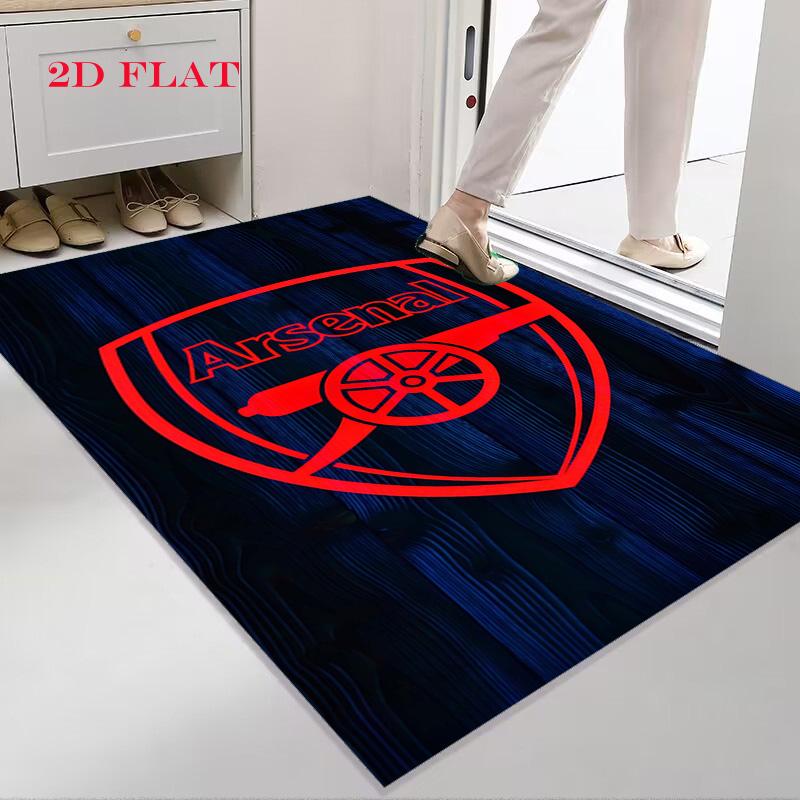 Arsenal logo Carpet Rug for Living Room Bedroom Home Sofa Decoration,Kids play Nonslip Floor Mat