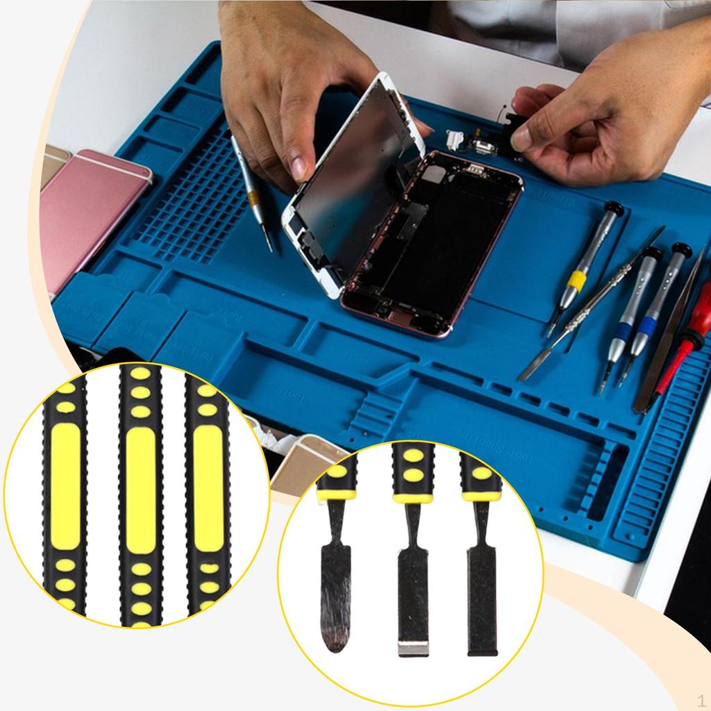 3 Pieces 5.9inch Electronics Spudger Kit Versatile Sturdy Phone Repair Tools