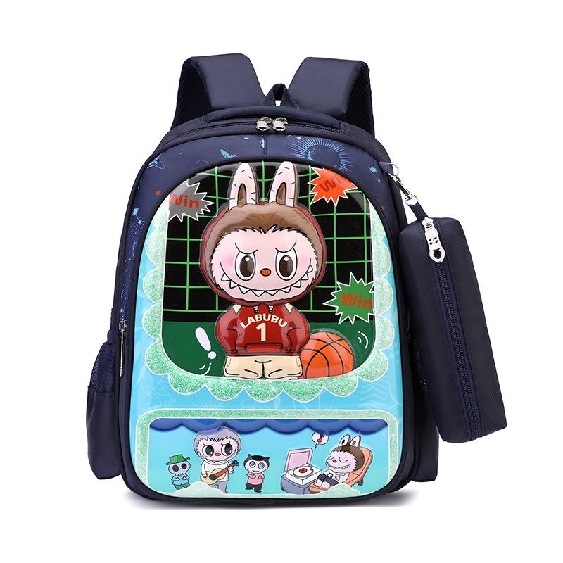 

Школьный рюкзак Расширенный яркий кожаный Детский с уменьшением нагрузки на плечи Ультралегкий большой вместимости рюкзак для позвоночника