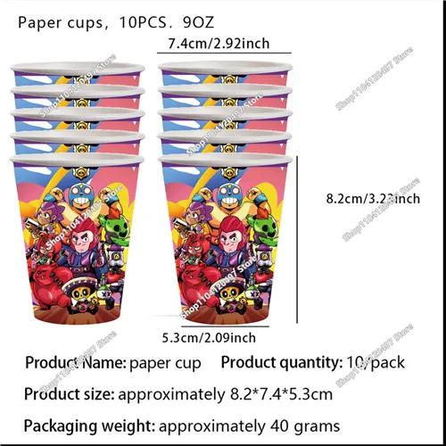 Anime Game Theme Party Supplies Flag Pull Banner Cake Topper Balloon Set Kid Girl Boy Happy Birthday Party Baby Shower Decor