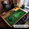 Sunset Landscape Theme Custom Mouse Pad Personalized With Name Text Customized Desk Mat For Office Home Decor