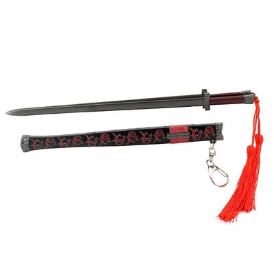 [Nekogamiyama] Romance of the Three Kingdoms Warlord Hero Weapon Liu Bei Xuande Pair of Swords Total Length 22cm  Miniature Figure Collector Interior