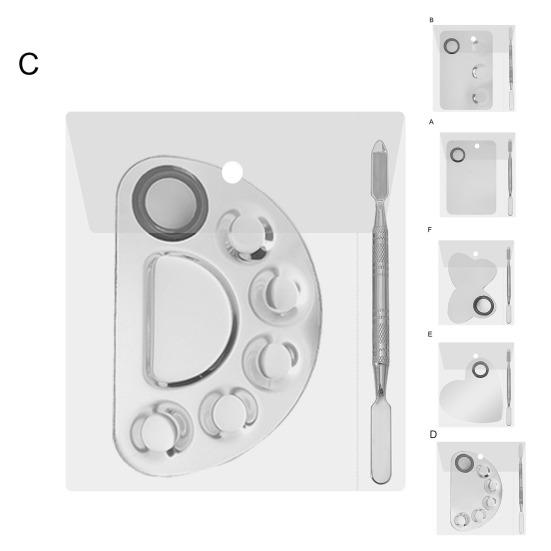 Finisaj reutilizabil cu oglindă, ușor de curățat, suprafață netedă, panou de afișare profesional pentru unghii din oțel inoxidabil