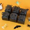 24pcs Spider/Pumpkin/Ghost Pattern Candy Packing Box Paper Cookie Boxes  Grocery Store