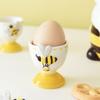 3D Cartoon Egg Cup Ceramic Steamed Egg Cup Funny Egg Holder  Home Decor