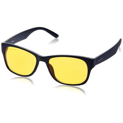 Fastrack Unisex-Sonnenbrille, orangefarben, quadratisch, nicht polarisiert, rechteckig, für Herren, Schwarz, Einheitsgröße
