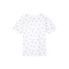 Nike Logo Print Rundhals Kurzarm T-Shirt Herren Oberteile Weiß DR7910-100