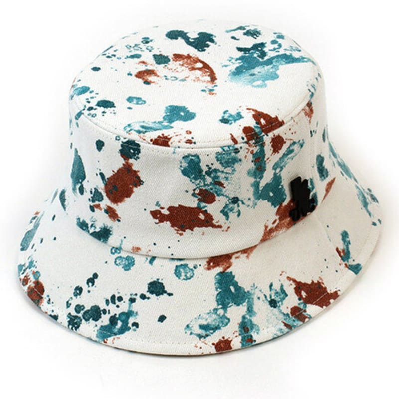 

Universal chemistry Painted Green Bucket Hat FREE